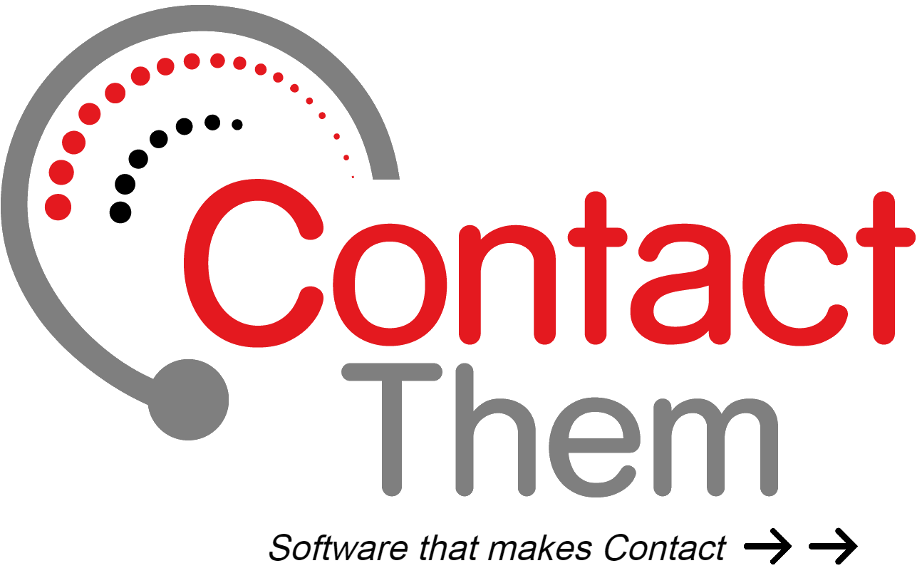 Contact Them logo.  Software that makes Contact.