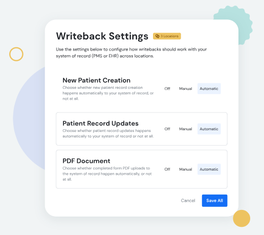Writeback Settings